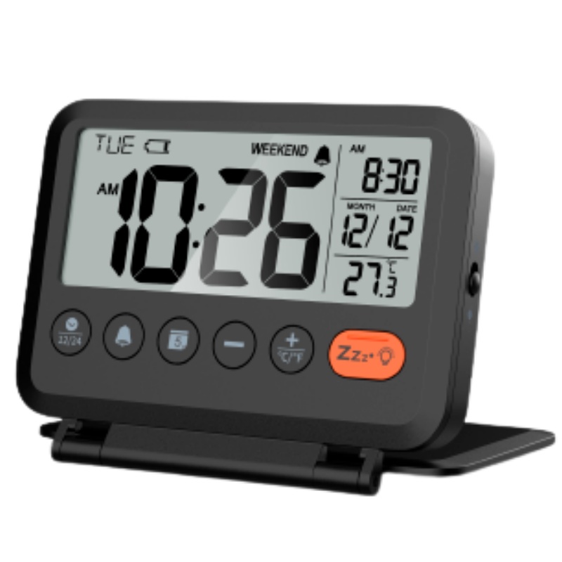 Outdoor Adventure Watches - NOKLEAD Home Digital LCD Thermometer Clock