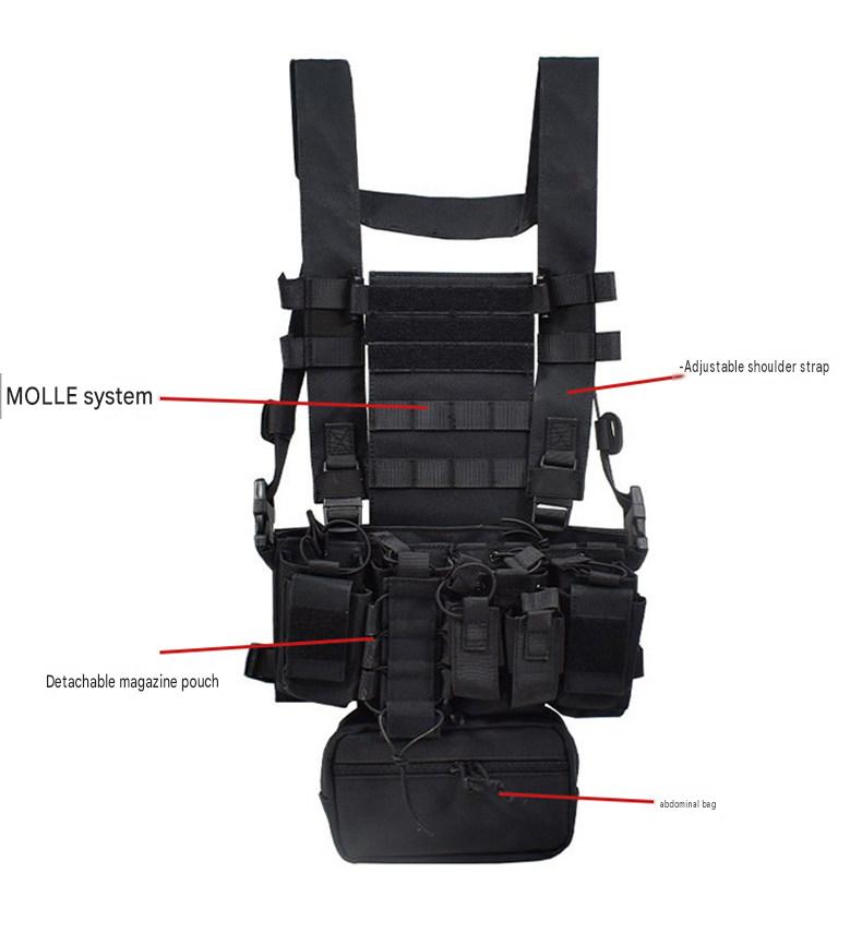 Tactical Chest Rig Vest with D - Outdoor Adventure Vest 评论和价格