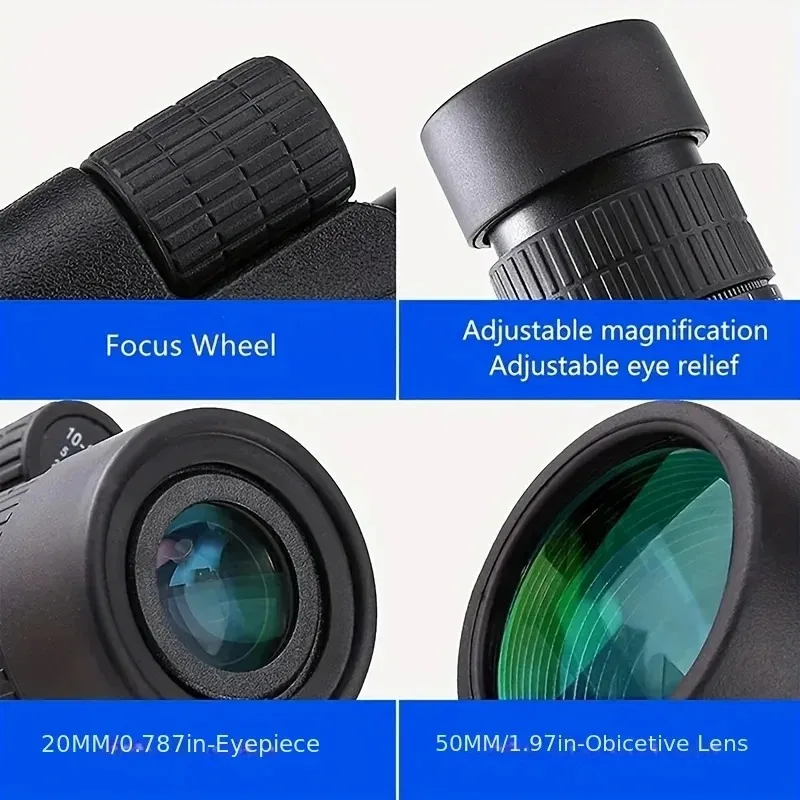 High Power 30x52 Monocular Ste - Outdoor Adventure Watches 评论和价格
