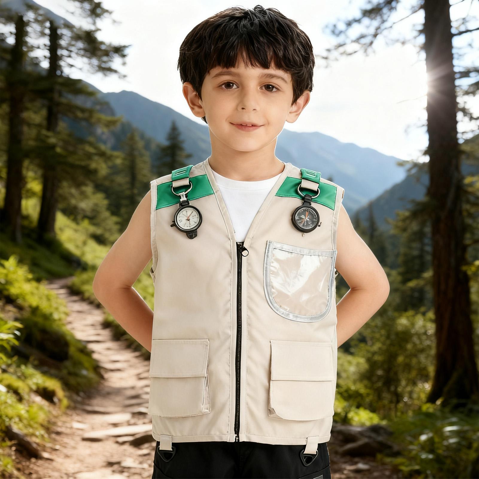 Kids Explorer Vest Costume Saf - Outdoor Adventure Vest 评论和价格