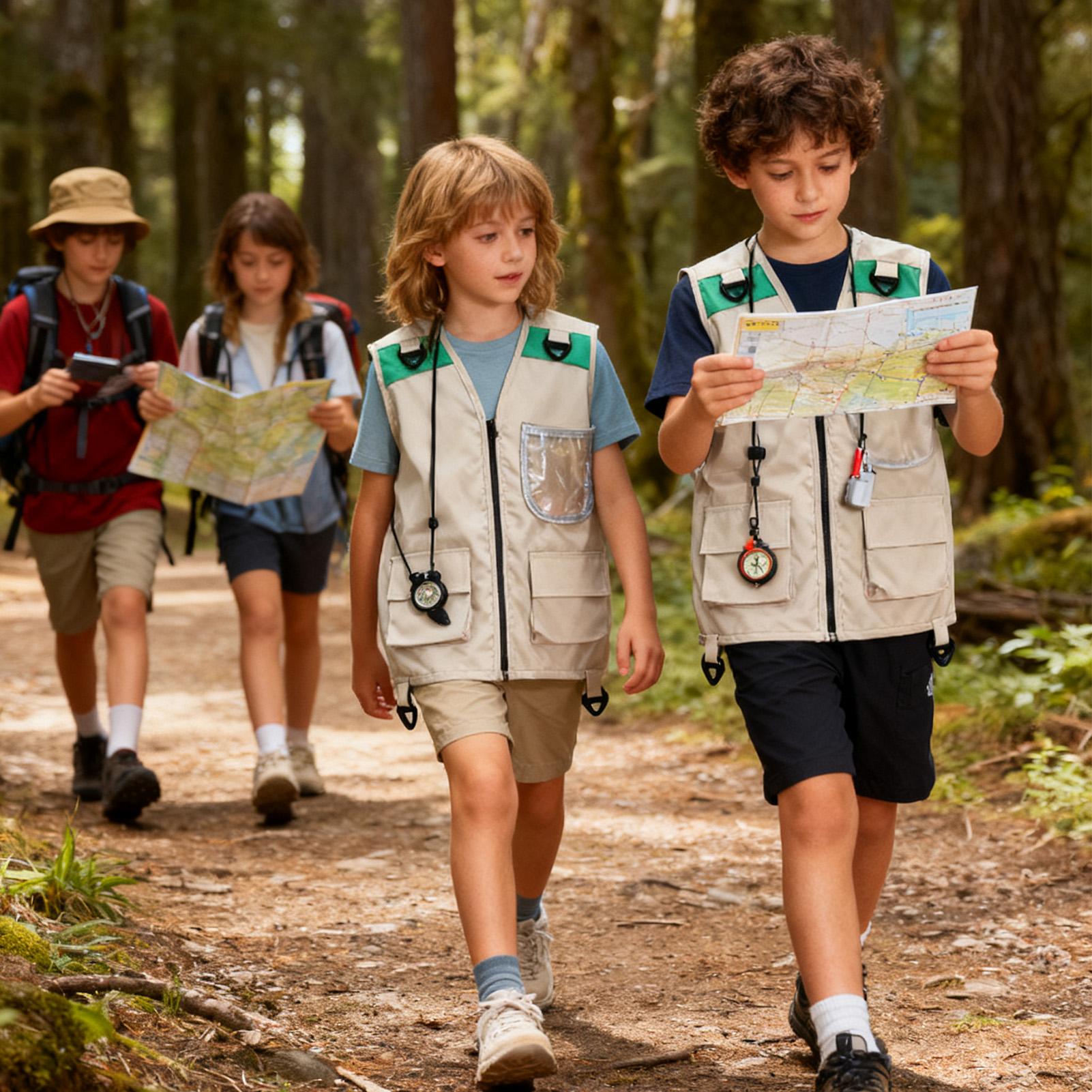 Kids Explorer Vest Costume Saf - Outdoor Adventure Vest 评论和价格