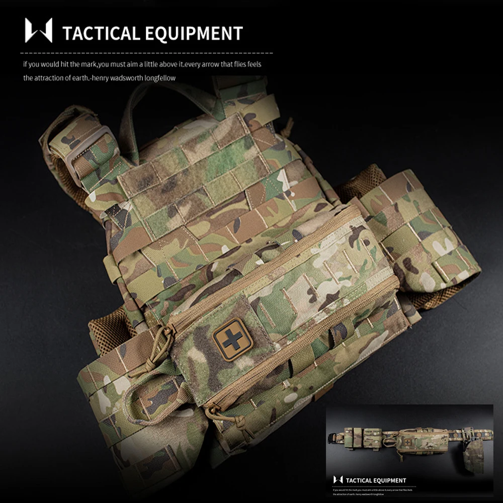 Camping First Aid Kit MOLLE Wa - Outdoor Adventure Vest 评论和价格