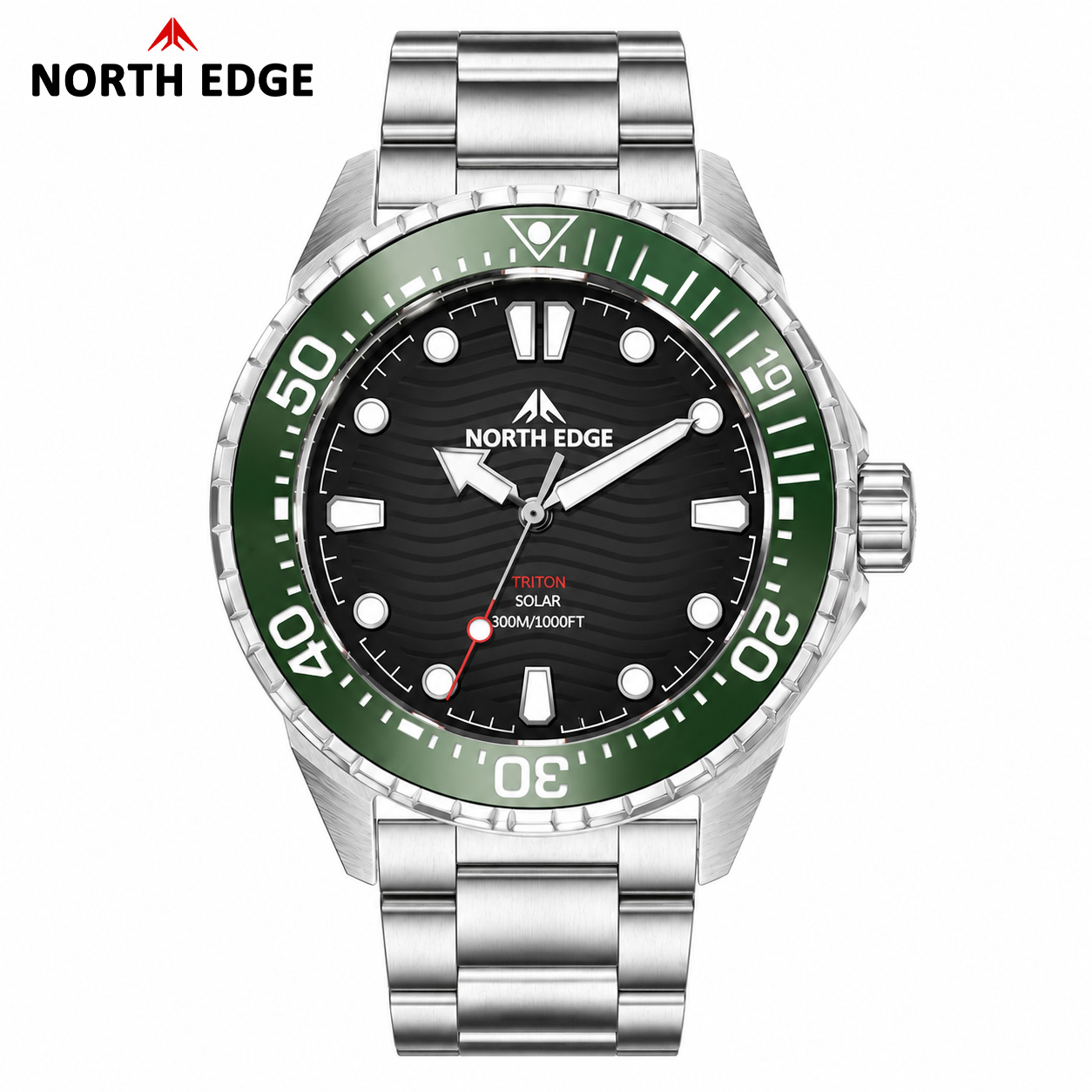 North Edge TRITON Dive Watch f - Outdoor Adventure Watches 评论和价格