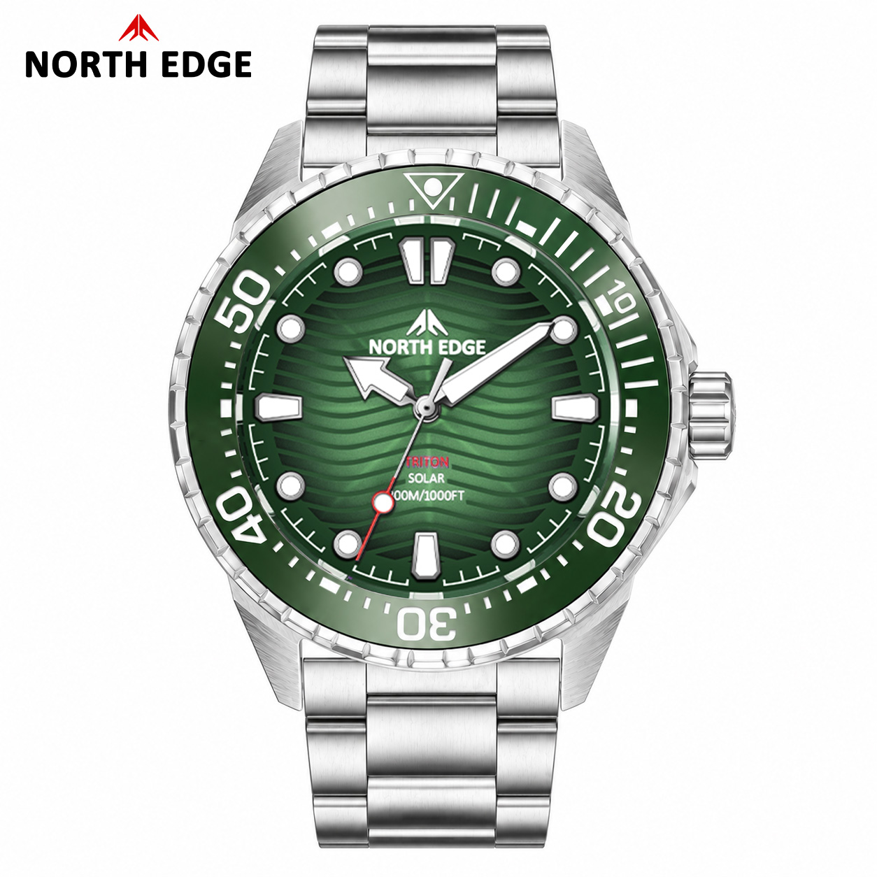 North Edge TRITON Dive Watch f - Outdoor Adventure Watches 评论和价格