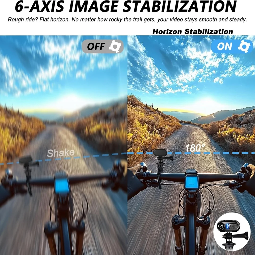 ApexTP4K Mini Body Camera With - Outdoor Adventure Series 评论和价格