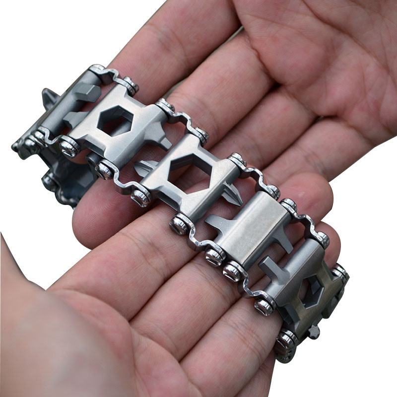 29-in-1 Stainless Steel Multi- - Outdoor Adventure Watches 评论和价格