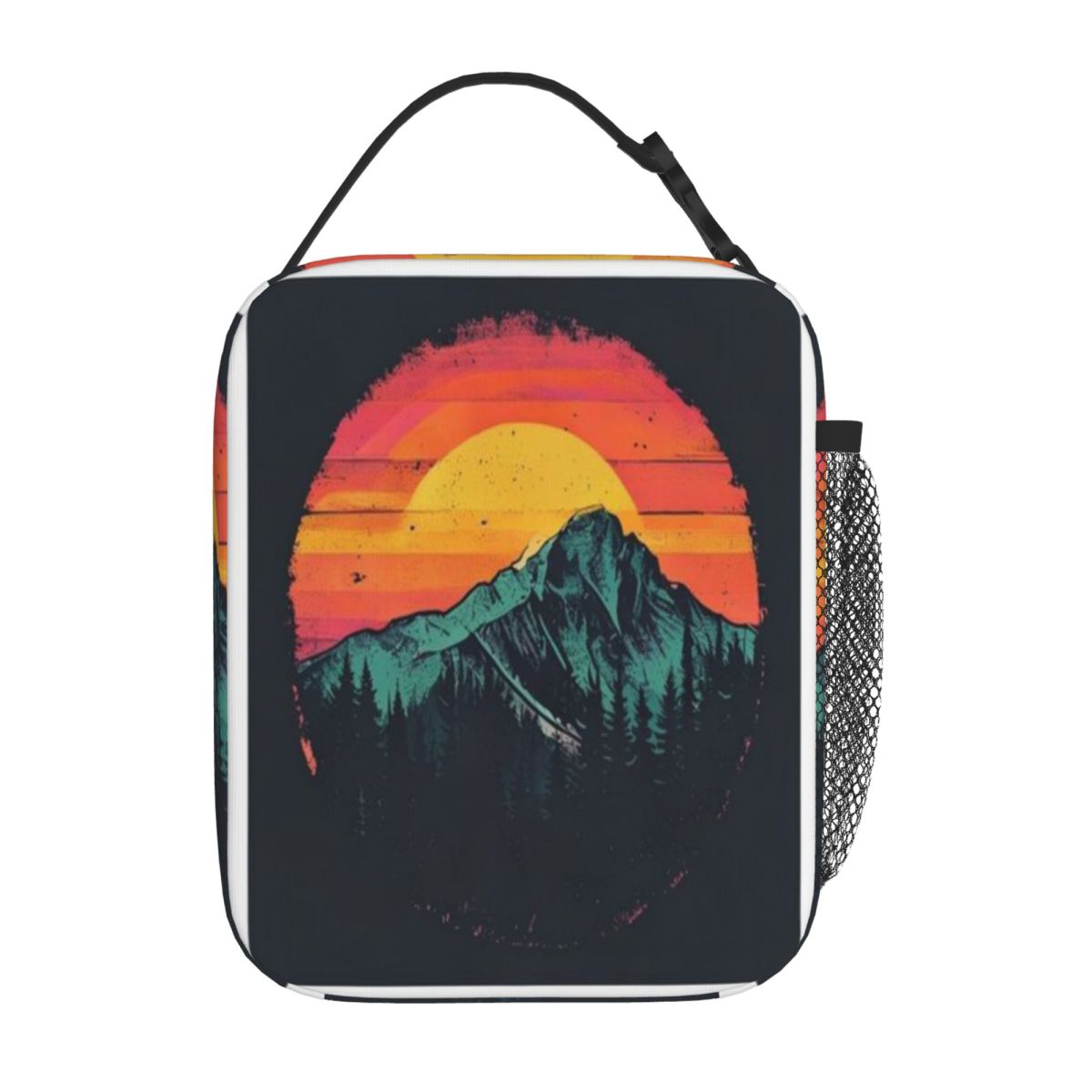 Hot Sale Retro Sunset Mountain - Outdoor Adventure Quilt 评论和价格